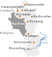 Aachen Landkreis in Nordrhein-Westfalen