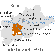 Bonn - alte Residenz am Rhein
