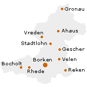 Borken Kreis in Nordrhein-Westfalen