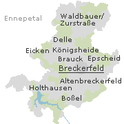 Orte der Stadt Breckerfeld