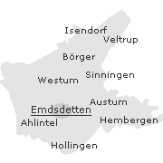 Orte im Stadtgebiet von Emsdetten