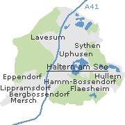 Orte im Stadtgebiet von Haltern am See
