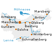 Hochsauerland Kreis in Nordrhein-Westfalen