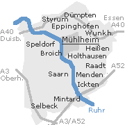 Mülheim an der Ruhr, Stadtteile