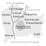 Paderborn Stadtteile