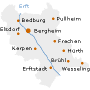 Rhein Erft Kreis in Nordrhein-Westfalen