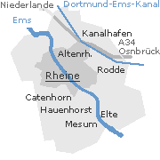Rheine Stadtteile