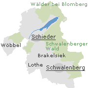 Orte in der Stadt Schieder-Schwalenberg