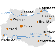 Soest Kreis in Nordrhein-Westfalen