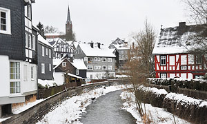 Bad Berleburg im Winter © Klaus Rose