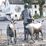 Denkmal des Ziegenhirten in Warstein