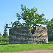 geschrumpfter Pulverturm in Rheinberg
