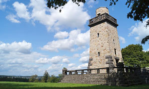 Bismarckturm über Altenkirchen im Westerwald