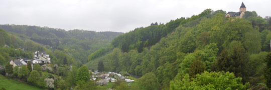 Kyllburg - Blick über das Kylltal