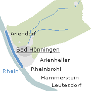 Orte im Stadtgebiet und Verwaltungsgebiet von Bad Hönningen