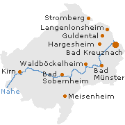 Kreis Bad Kreuznach in der Rheinhessen-Pfalz