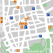 Sehenswertes und Markantes in der Innenstadt von Frankenthal