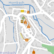 Sehenswertes und Markantes in der Innenstadt von Hornbach