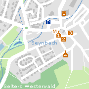 Sehenswertes und Markantes in der Innenstadt von Selters (Westerwald)