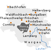 Südwestpfalz Kreis in Rheinland-Pfalz