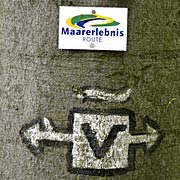 Vulkaneifel und Maarerlebnis-Route, Wegweiser bei Gillenfeld