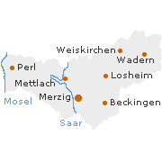 Merzig Wadern Kreis im Saarland