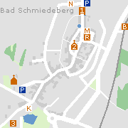Sehenswertes und Markantes in der Innenstadt von Bad Schmiedeberg