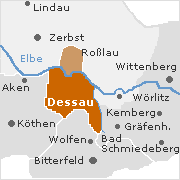 Umgebung von Dessau in Sachsen-Anhalt
