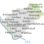 einige Orte im Stadtgebiet von Zerbst (Anhalt)