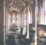 spätgotische Kirche Sankt Annen in Annaberg, Erzgebirge