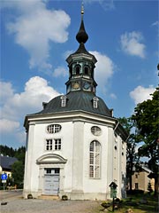 Trinitatiskirche in Carlsfeld, Erzgebirge