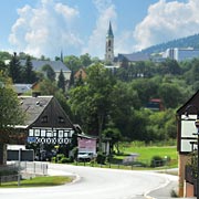 Oberwiesenthal dicht am Fichtelberg