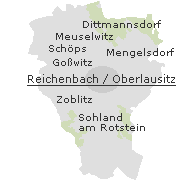 Orte im Stadtgebiet von Reichenbach in der Oberlausitz