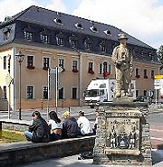 am Maktbrunnen in Brand-Erbisdorf