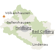Orte im Stadtgebiet von Bad Colberg-Heldburg