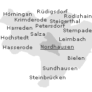 Stadtteile von Nordhausen
