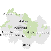 Orte im Stadtgebiet von Römhild