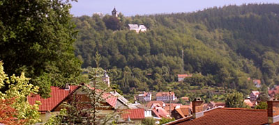 Die Burg Maienluft ist ein Wahrzeichen der Stadt Wasungen