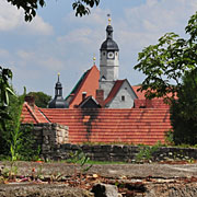 Altstadt hinter Schlossmauer - Weißensee in Thüringen