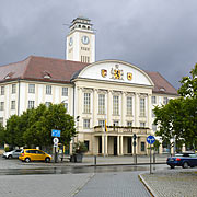 Sonneberger Rathaus am Bahnhofplatz