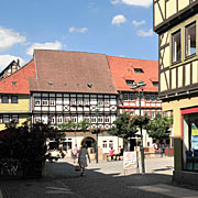 Bad Langensalza, Fachwerk am Markt